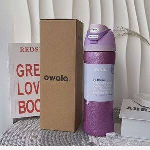 Owala FreeSip 32oz Limited Edition Purple Mugs Stainless Steel Water Bottles
